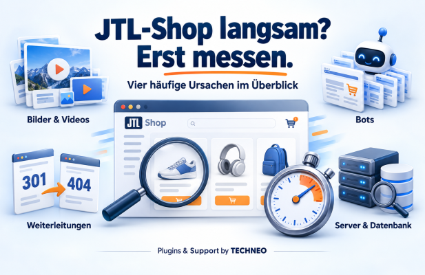 Warum Ihr JTL-Shop langsam ist – und was wirklich hilft - JTL-Shop langsam? So finden Sie die echte Ursache