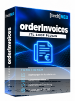 JTL Shop Plugin - orderInvoices by [tech]NEO