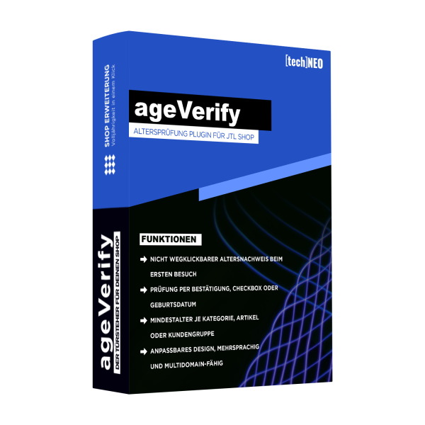 JTL Shop Plugin - ageVerify - Vollversion
