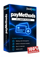 JTL Shop Plugin - payMethods by [tech]NEO
